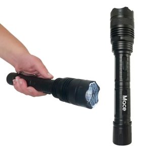 Електрошок с фенер Flash Black Mace