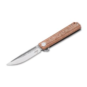 Нож Boker Plus Flipjoint Damascus