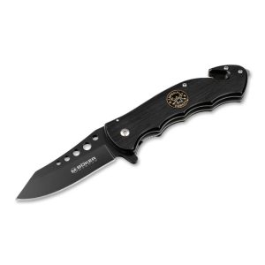 Нож Boker Magnum Special Forces Assisted с острие от стомана 440A и алуминиева дръжка с емблема Special Forces. Тактически сгъваем нож с Assisted Opening система за бързо отваряне.