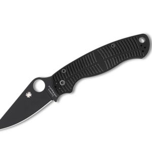 Нож Spyderco Para Military 2 Salt Black G10 CPM MagnaCut Black Blade PlainEdge