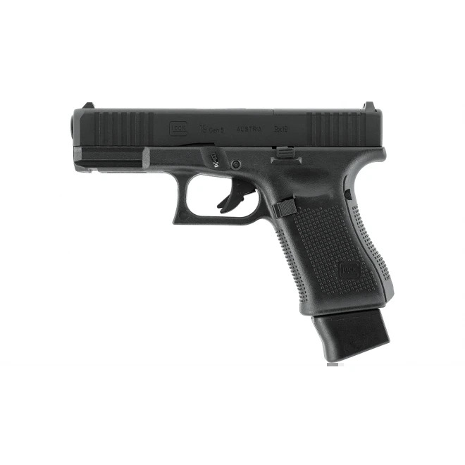 Въздушен пистолет Glock 19 Gen5 MOS с CO2 - кал. 4,5 мм Въздушен пистолет Glock 19 Gen5 MOS с CO2 - кал. 4,5 мм - Image 1