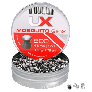 Сачми за въздушно оръжие Umarex Mosquito - кал. 4,5 мм /500бр./